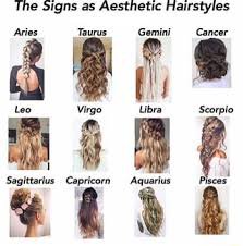 zodiac hairstyles