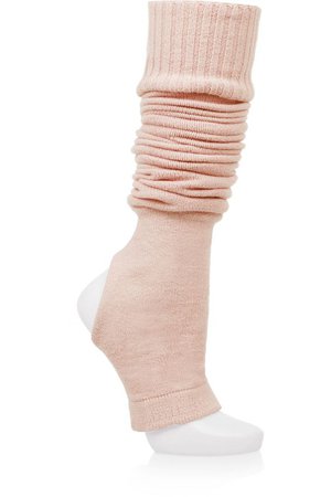 Ballet Beautiful | Lily knitted jersey legwarmers | NET-A-PORTER.COM