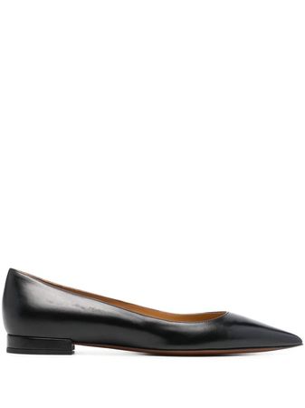 Ralph Lauren Collection Kendrya Pointed Ballerina Shoes - Farfetch