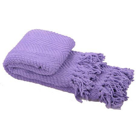 Three Posts Nader Tweed Knitted Throw Blanket & Reviews | Wayfair