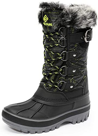 Amazon.com: Dream Pairs Snow Boots, Waterproof, Winter, Children's, Black : Clothing, Shoes & Jewelry