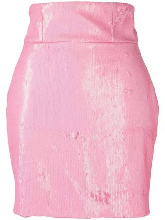 CONCEPTO sequin-embellished high-waist Skirt - Farfetch