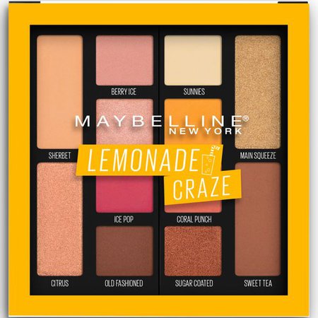 Maybelline Lemonade Palette 100 Lemonade Craze - 0.26oz : Target