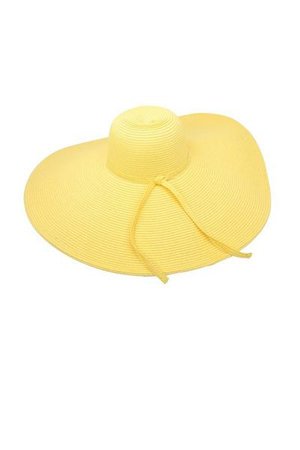 Sold Out - Shaded and Chic Vintage Inspired Hat in Sunshine Yellow – pinupgirlclothing.com