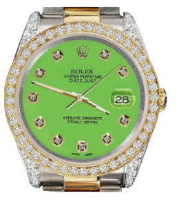 Lime green Rolex