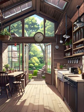 anime kitchen ♥️