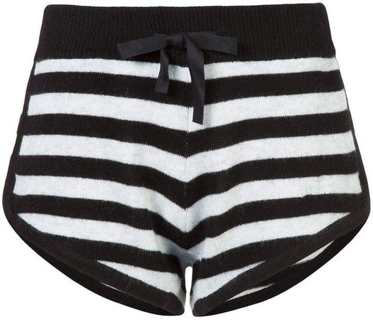 Lane Steffy striped shorts
