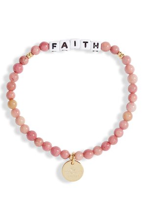 Little Words Project Faith Beaded Stretch Bracelet | Nordstrom