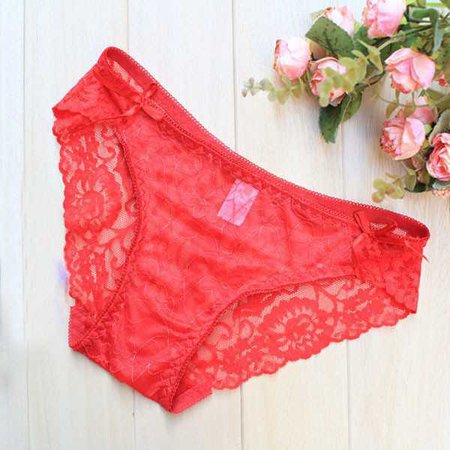 Red Lacy Panties