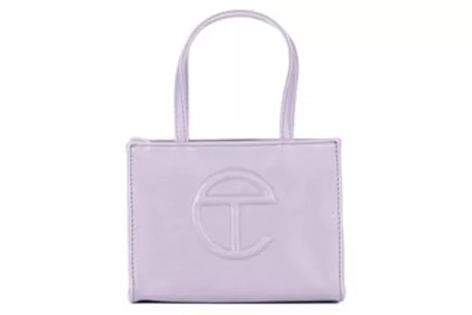 Telfar Shopping Bag Small Lavender in Vegan Leather