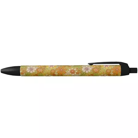 1960s vintage floral pen