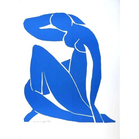 (after) Henri Matisse after Henri Matisse - Sleeping Blue Nude - Lithograph 1952