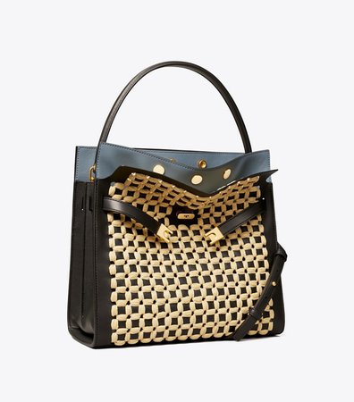 Lee Radziwill Double Bag: Women's Handbags | Satchels | Tory Burch