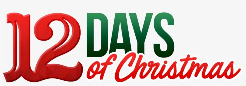 12 Days Of Christmas Title - Free Transparent PNG Download - PNGkey