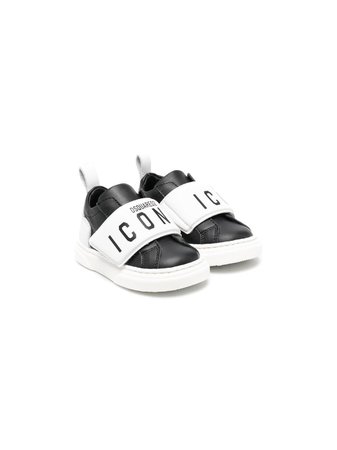 Dsquared2 Kids Icon touch-strap Sneakers - Farfetch