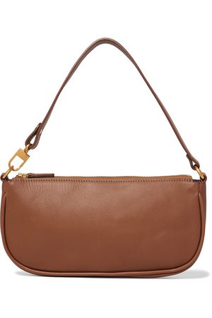 BY FAR | Rachel leather shoulder bag | NET-A-PORTER.COM