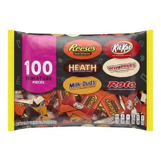 Hershey's Chocolate Halloween Mini Assorted Bag - 27.87oz/100pc : Target