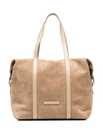 Shop Brunello Cucinelli small weekender tote bag with Express Delivery - FARFETCH