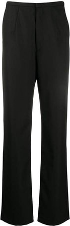 High-Waisted Long Trousers