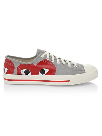 Shop Comme des Garçons PLAY CdG PLAY x Converse Unisex Jack Purcell Low-Top Sneakers | Saks Fifth Avenue