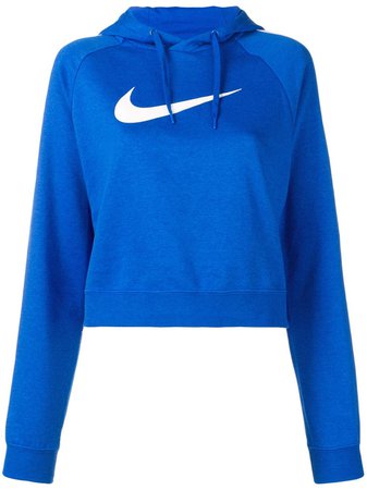 Nike Blusa De Moletom Cropped Com Capuz - Farfetch