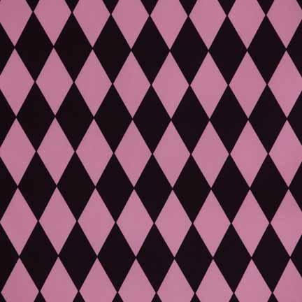 Pink and Black Harlequin Background