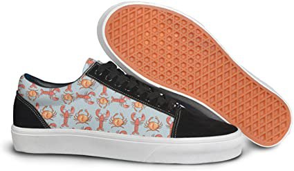 orange shoes with crab - Google Search