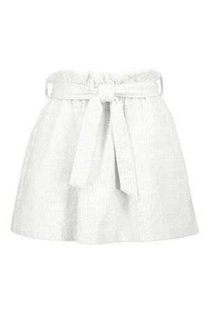 Baby Cord A Line Mini Skirt | Boohoo