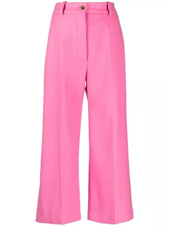 Patou Cropped Flared Trousers - Farfetch