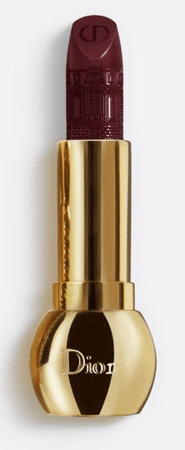 DIOR burgundy lipstick