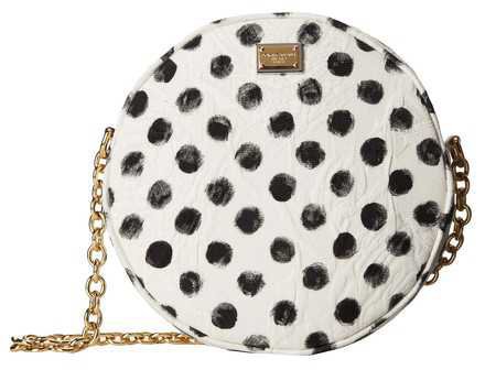 2 Dolce & Gabbana Glam Polka Dot Black White Cross Body Bag - Tradesy | ShopLook