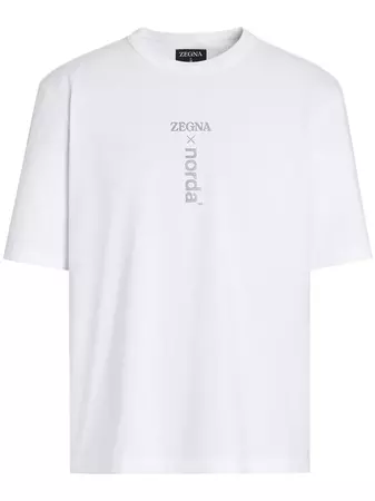 Zegna x norda™ graphic-print Cotton T-shirt - Farfetch