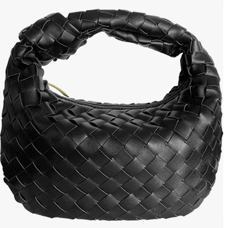Black woven bag | Amazon