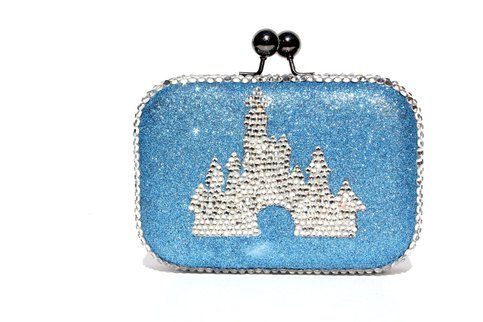 Cinderella Clutch with Swarovski Crystals on Glitter sold by Wicked Addiction on Storenvy