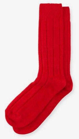 neiman marcus thermal socks red sock