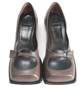 light brown platform shoes