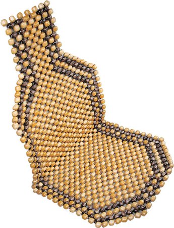 beaded seat cover
