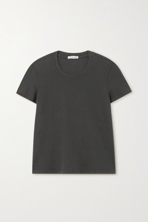 Vintage Boy Cotton-jersey T-shirt - Gray