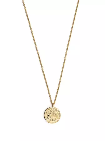 Tom Wood Coin Pendant Necklace - Farfetch