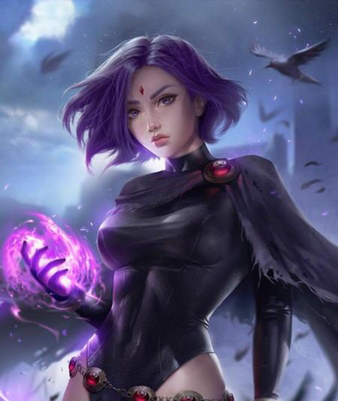 raven from teen titans