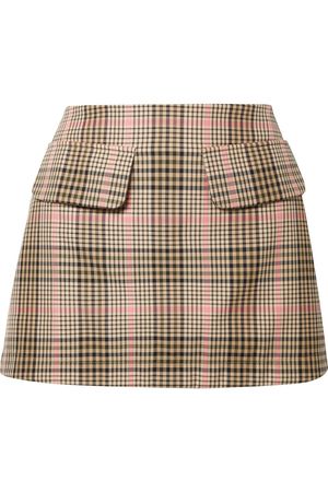Maggie Marilyn Short And Sweet checked woven mini skirt