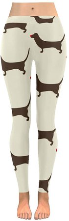 Amazon.com: InterestPrint Custom Colorful Paw Dog Stretchy Capri Leggings Skinny Pants for Yoga Running Pilates Gym(2XS-5XL): Clothing