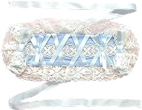 angelic pretty lace up headdress (2006) in sax