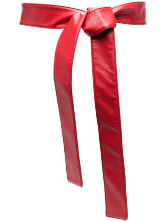 Philosophy Di Lorenzo Serafini tie-fastening belt red A30080740 - Farfetch