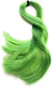 Kiwi Green Hair