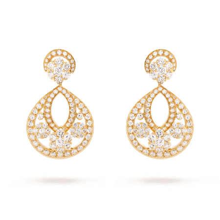 Snowflake earrings - VCARO3RS00- Van Cleef & Arpels