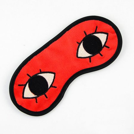 Cosplay Anime Gintama Okita Sougo Red Sleeping Eye Mask eyeshade Free shipping|eyeshade|eyeshade sleeping| - AliExpress
