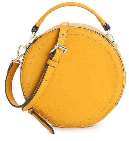 round yellow bag