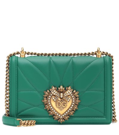 Devotion Medium Leather Shoulder Bag | Dolce & Gabbana - Mytheresa