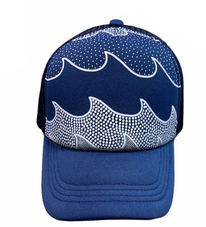 waves SnapBack hat